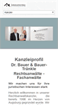 Mobile Screenshot of fachanwalt-baurecht-augsburg.de